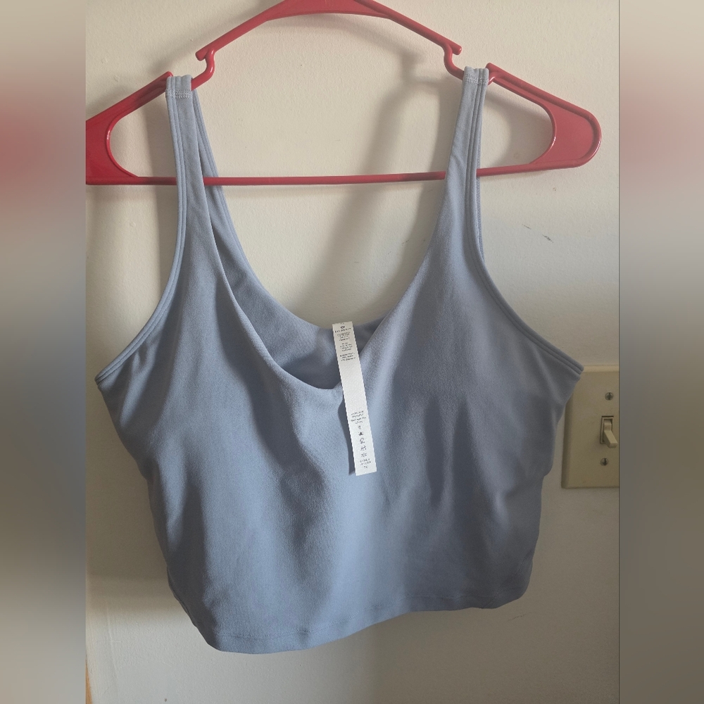 Luluemon Align Tank Size 12 Baby Blue